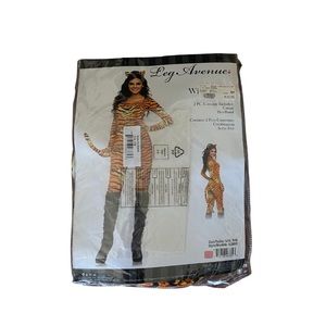 2 Pcs Women’s Wild Tigeress Halloween Costume